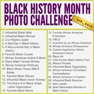 Black History Photo Challenge